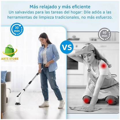 Cepillo Eléctrico de Limpieza 7 en 1